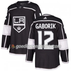 Los Angeles Kings Marian Gaborik 12 Adidas 2017-2018 Zwart Authentic Shirt - Mannen